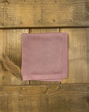 Load image into Gallery viewer, Dusky Pink Knitted Pocket Square
