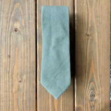 Load image into Gallery viewer, Olive Cotton Tie
