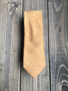 Mustard Cotton Tie