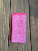 Load image into Gallery viewer, Raspberry Pink Wool Pocket Square
