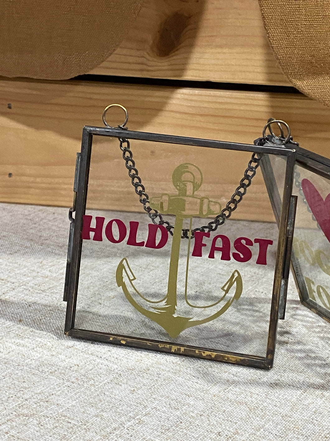 Hold Fast Glass Mini Frame