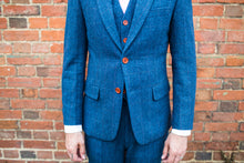 Load image into Gallery viewer, Southwold Blue Wool Blazer
